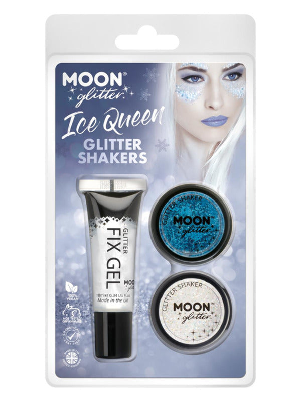 Moon Glitter Themed Clamshells, White Dress Loud