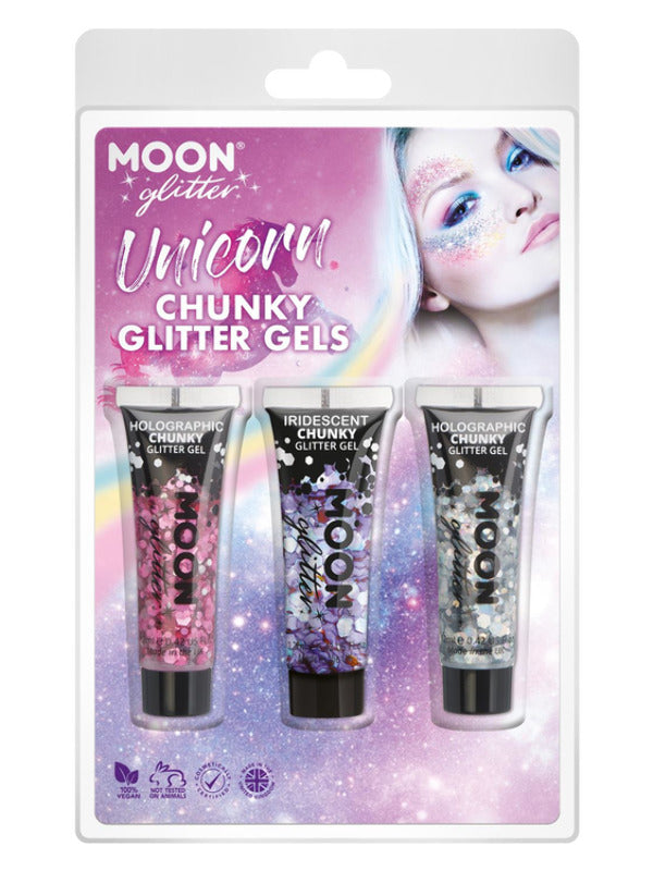 Moon Glitter Themed Clamshells, Pink Dress Loud