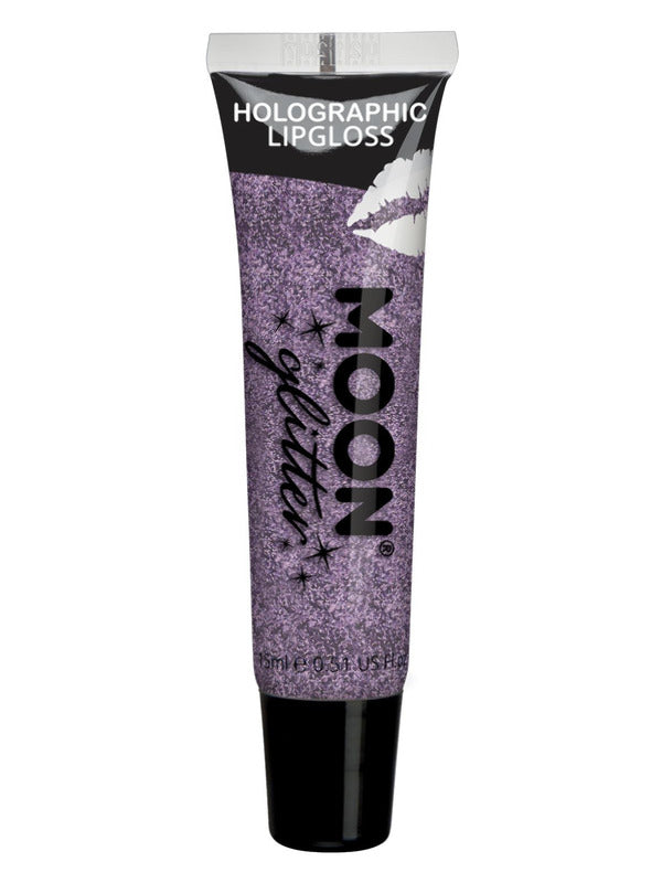 Moon Glitter Holographic Glitter Lipgloss, Purple Dress Loud