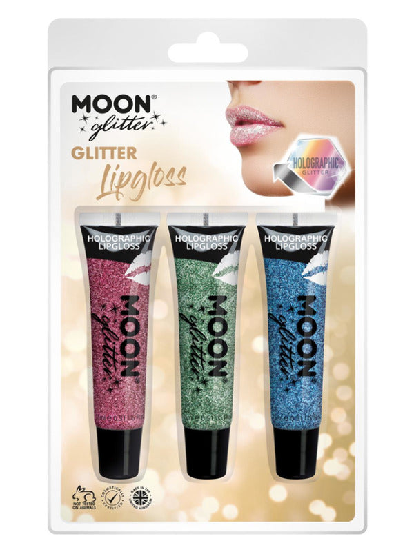 Moon Glitter Holographic Glitter Lipgloss, Dress Loud