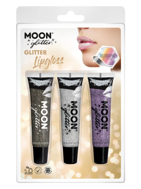 Moon Glitter Holographic Glitter Lipgloss, Dress Loud