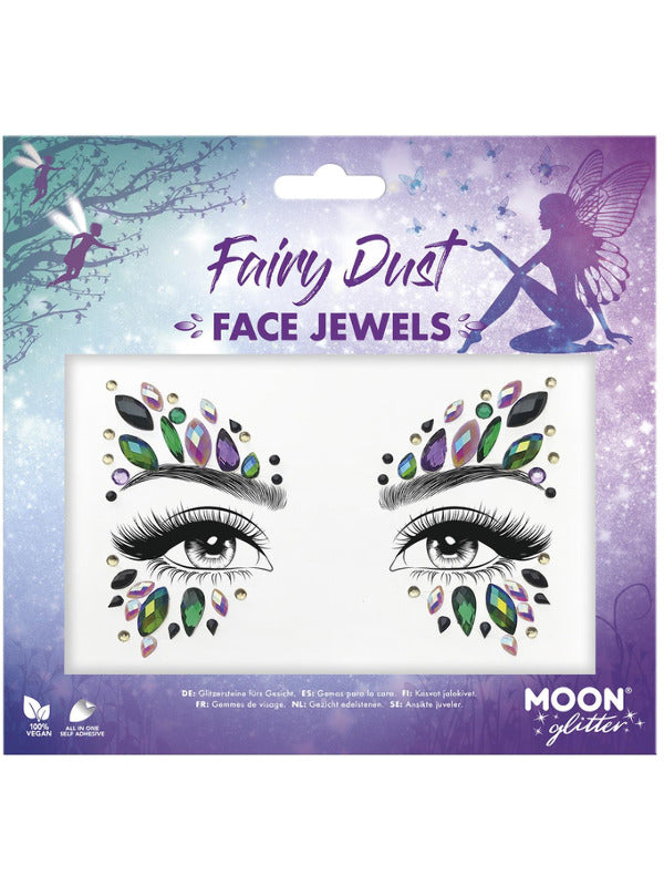 Moon Glitter Face Jewels, Fairy Dust Dress Loud