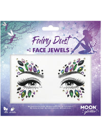 Moon Glitter Face Jewels, Fairy Dust