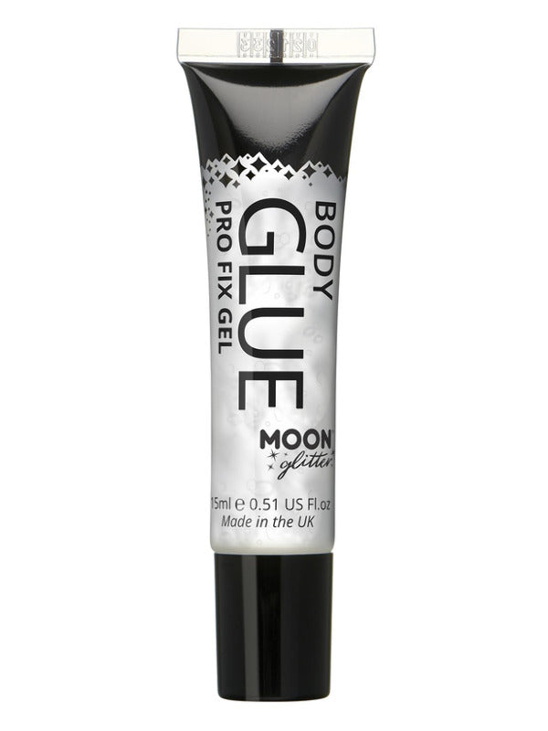 Moon Glitter Pro Fix Gel / Body Glue, Clear Dress Loud