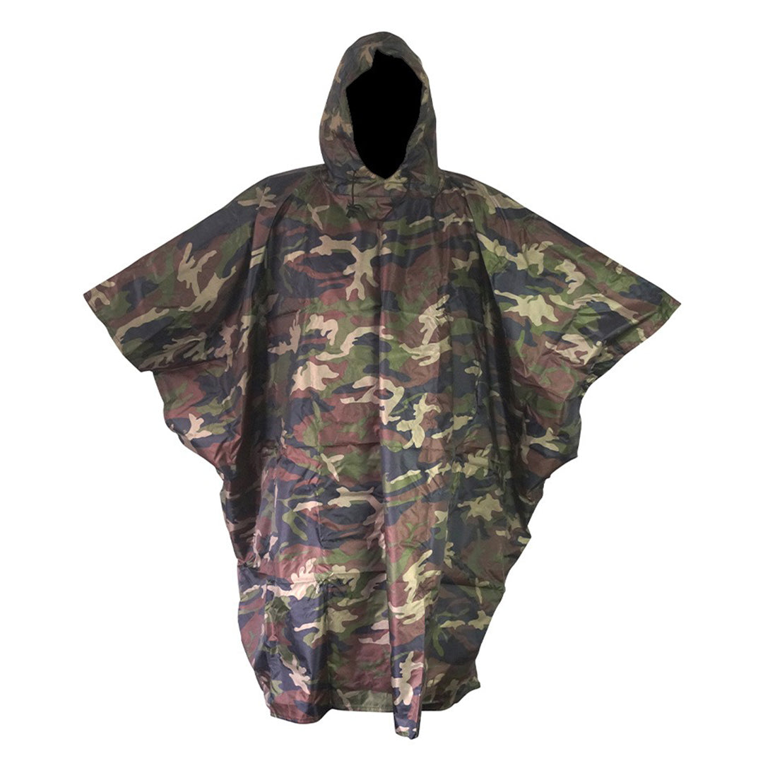 Kombat Ranger Poncho (Green or Camo) Dress Loud