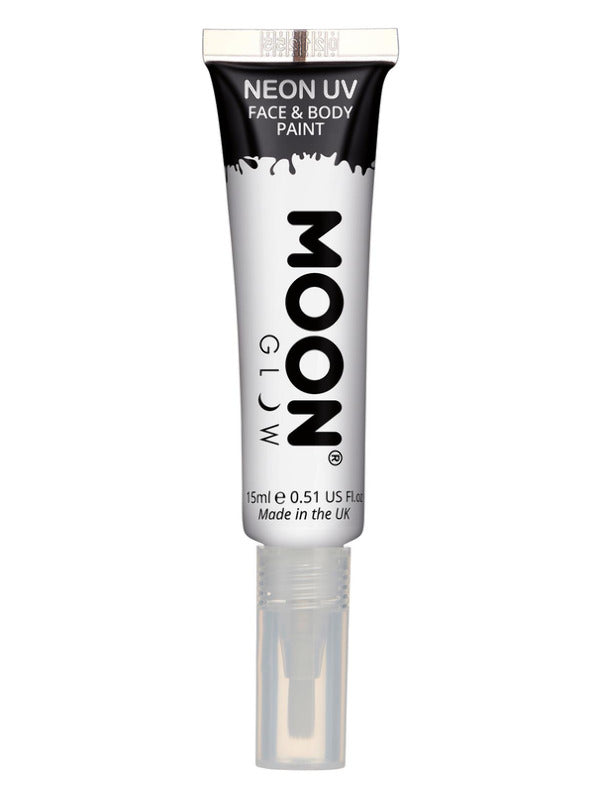 Moon Glow Intense Neon UV Face Paint, White Dress Loud