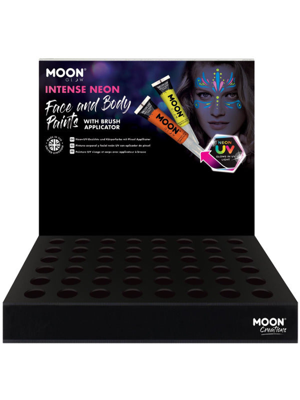 Moon Glow Intense Neon UV Face Paint, Dress Loud