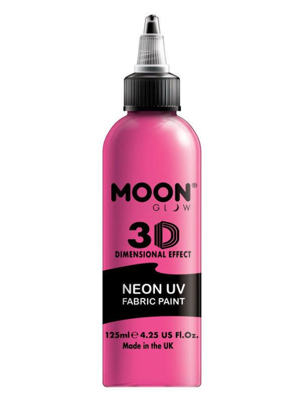 Moon Glow - Neon UV Intense Fabric Paint, Pink Dress Loud