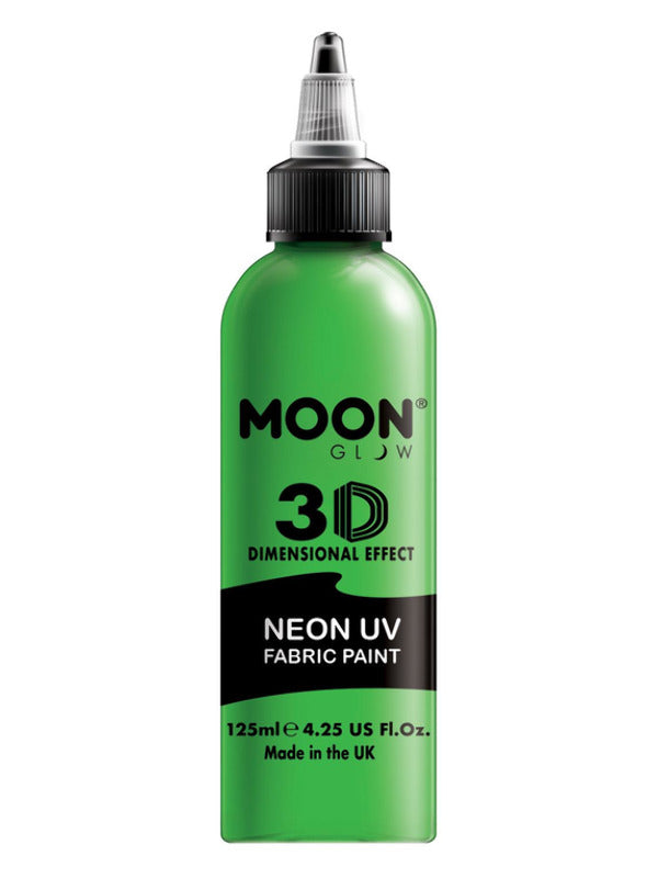 Moon Glow - Neon UV Intense Fabric Paint, Green Dress Loud