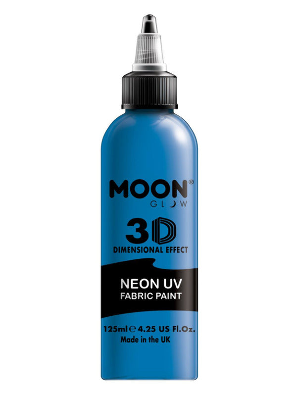 Moon Glow - Neon UV Intense Fabric Paint, Blue Dress Loud