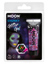 Moon Glow - Neon UV Chunky Glitter Gel, Purple