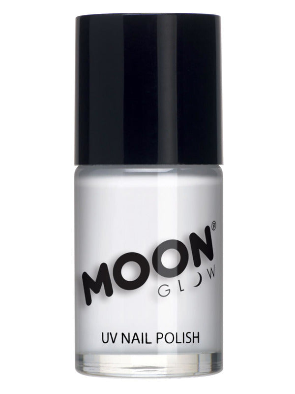 Moon Glow Intense Neon UV Nail Polish, White Dress Loud