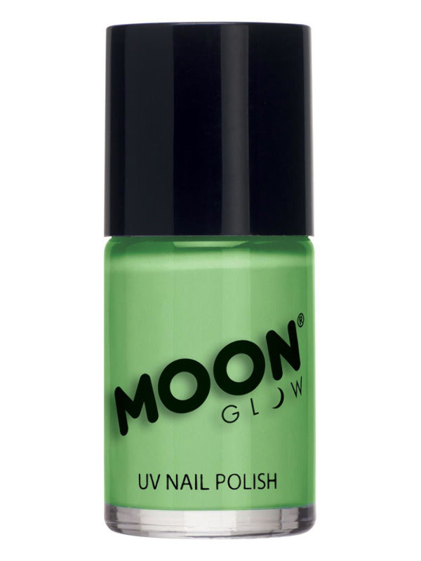 Moon Glow Pastel Neon UV Nail Polish, Pastel Green Dress Loud