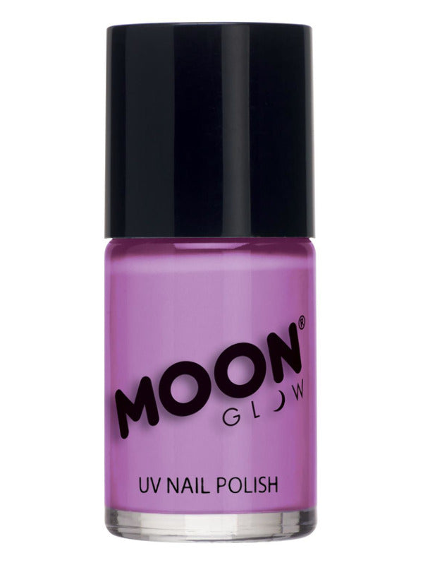 Moon Glow Pastel Neon UV Nail Polish, Pastel Lilac Dress Loud