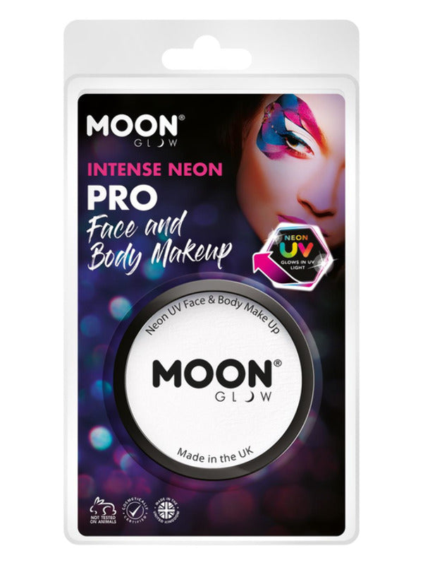Moon Glow Pro Intense Neon UV Cake Pot, Intense Wh Dress Loud
