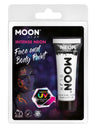 Moon Glow Intense Neon UV Face Paint, Intense Whit