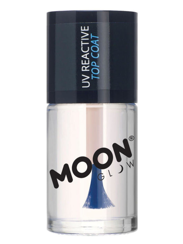 Moon Glow UV Reactive Top Coat, Clear Dress Loud