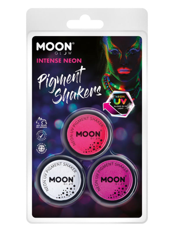 Moon Glow Intense Neon UV Pigment Shakers, Dress Loud