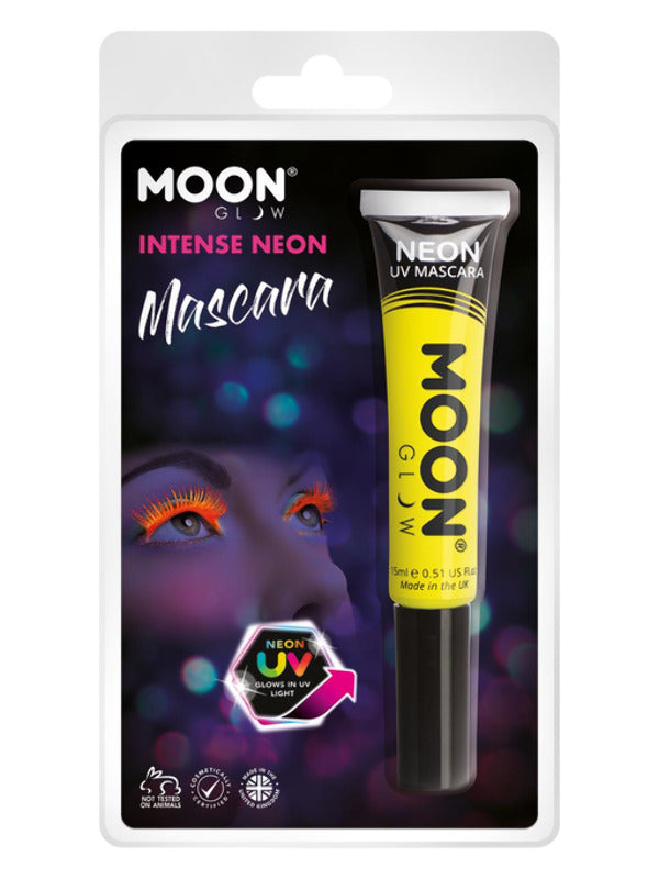 Moon Glow Intense Neon UV Mascara, Intense Yellow Dress Loud