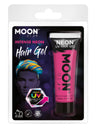 Moon Glow Intense Neon UV Hair Gel, Intense Pink