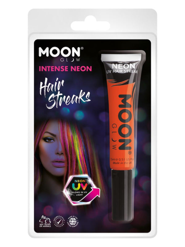 Moon Glow Intense Neon UV Hair Streaks, Intense Or Dress Loud
