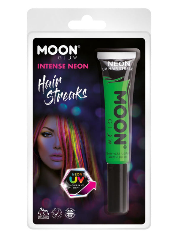 Moon Glow Intense Neon UV Hair Streaks, Intense Gr Dress Loud
