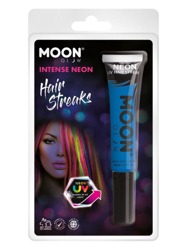Moon Glow Intense Neon UV Hair Streaks, Intense Bl Dress Loud