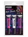 Moon Glow Intense Neon UV Hair Streaks,