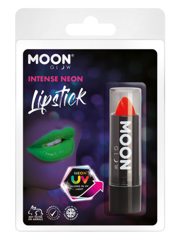 Moon Glow Intense Neon UV Lipstick, Intense Red Dress Loud