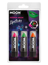 Moon Glow Intense Neon UV Lipstick,