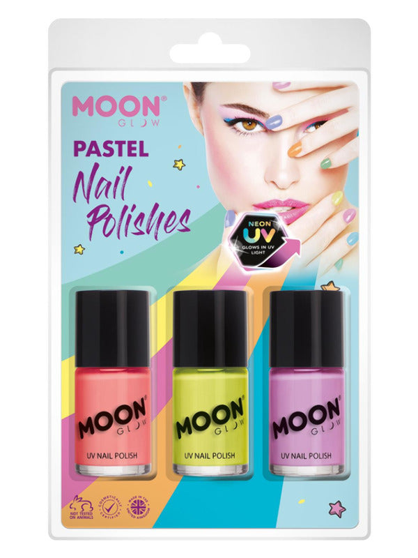 Moon Glow Pastel Neon UV Nail Polish, Dress Loud
