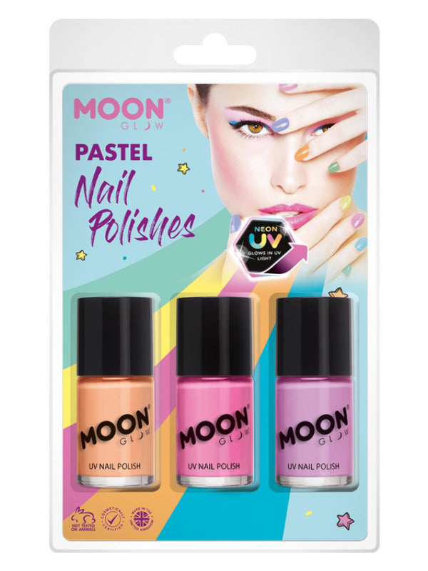 Moon Glow Pastel Neon UV Nail Polish, Dress Loud