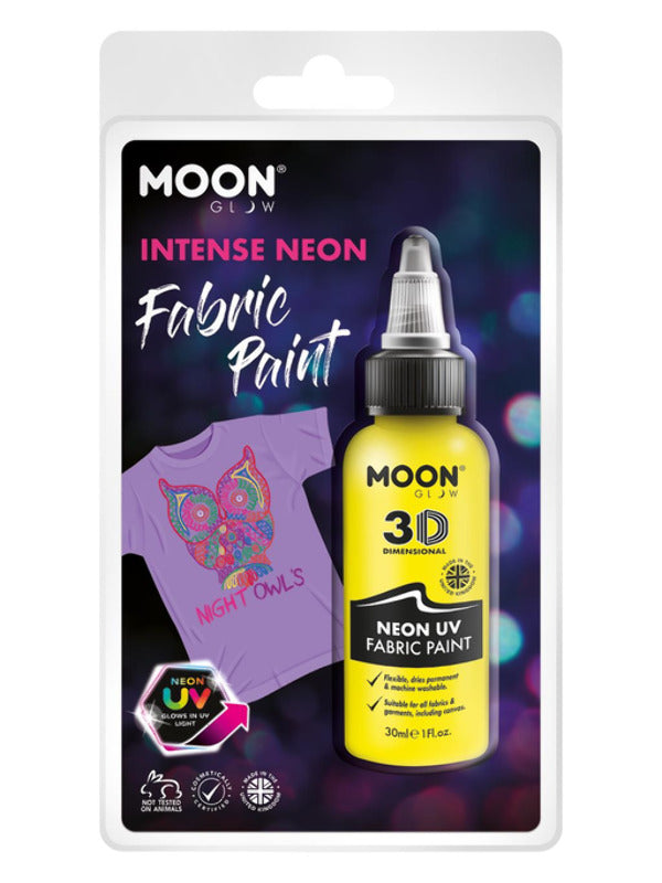 Moon Glow - Neon UV Intense Fabric Paint Dress Loud