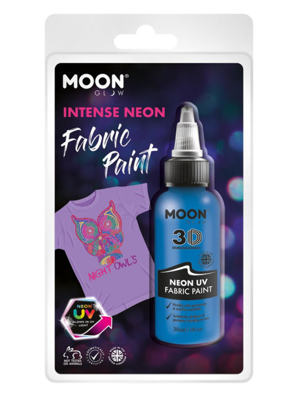 Moon Glow - Neon UV Intense Fabric Paint Dress Loud