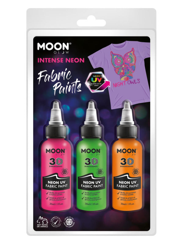 Moon Glow - Neon UV Intense Fabric Paint, Dress Loud