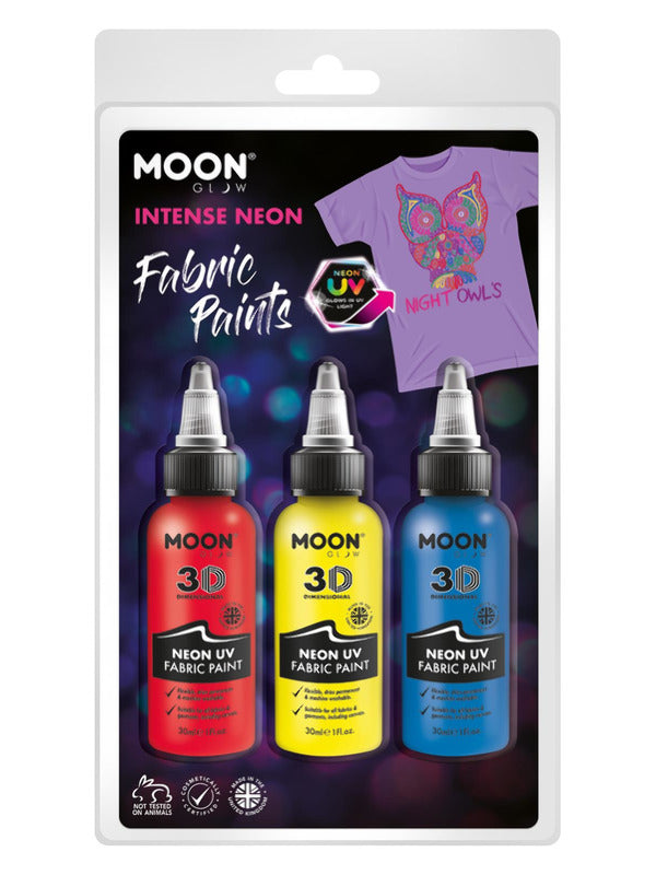 Moon Glow - Neon UV Intense Fabric Paint, Dress Loud