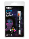 Moon Glow - Neon UV Glitter Body Crayons, Orange
