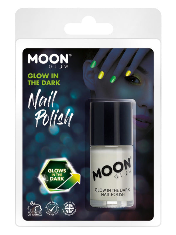 Moon Glow - Glow in the Dark Nail Polish, Invisibl Dress Loud