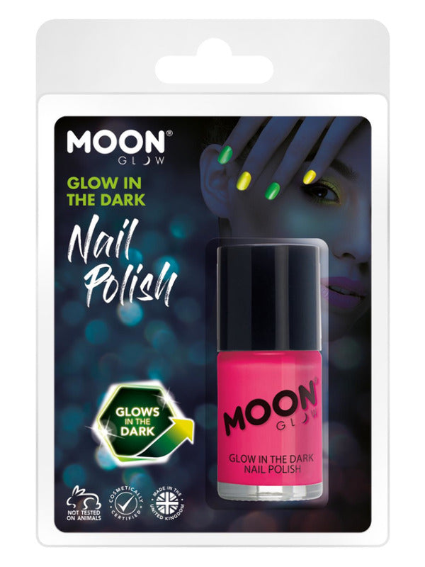Moon Glow - Glow in the Dark Nail Polish, Pink Dress Loud