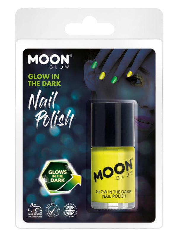 Moon Glow - Glow in the Dark Nail Polish, Yellow Dress Loud