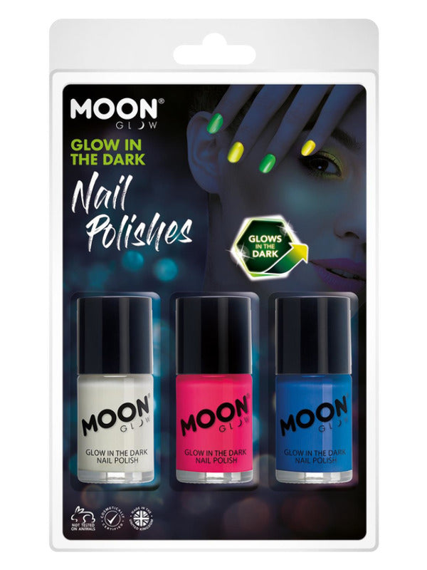 Moon Glow - Glow in the Dark Nail Polish, Dress Loud