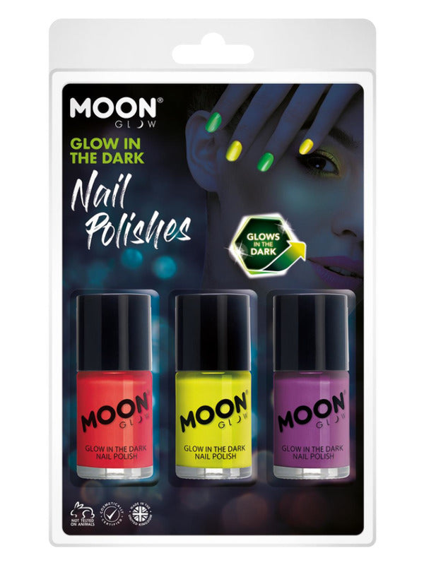 Moon Glow - Glow in the Dark Nail Polish, Dress Loud
