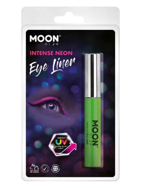 Moon Glow Intense Neon UV Eye Liner, Intense Green Dress Loud