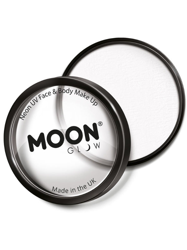 Moon Glow Pro Intense Neon UV Cake Pot, White Dress Loud