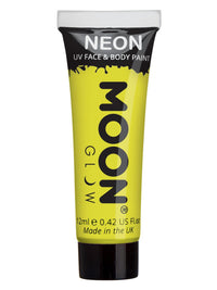 Moon Glow Intense Neon UV Face Paint, Intense Yell Dress Loud