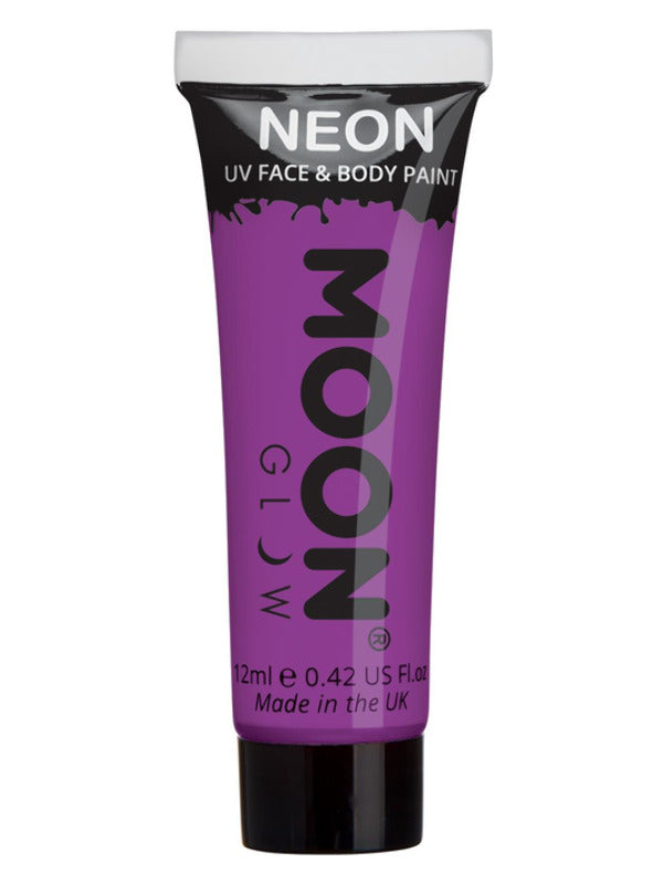 Moon Glow Intense Neon UV Face Paint, Intense Purp Dress Loud