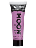 Moon Glow Pastel Neon UV Face Paint, Pastel Lilac Dress Loud