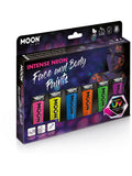 Moon Glow Intense Neon UV Face Paint, Assorted Dress Loud