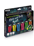 Moon Glow - Glow in the Dark Face Paint, Assorted Dress Loud