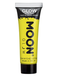 Moon Glow - Glow in the Dark Face Paint, Yellow Dress Loud